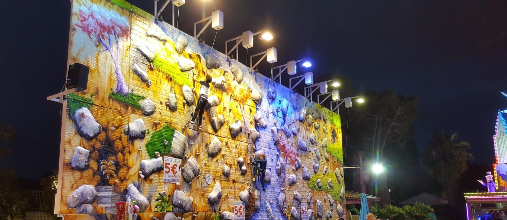 Mur d'escalade