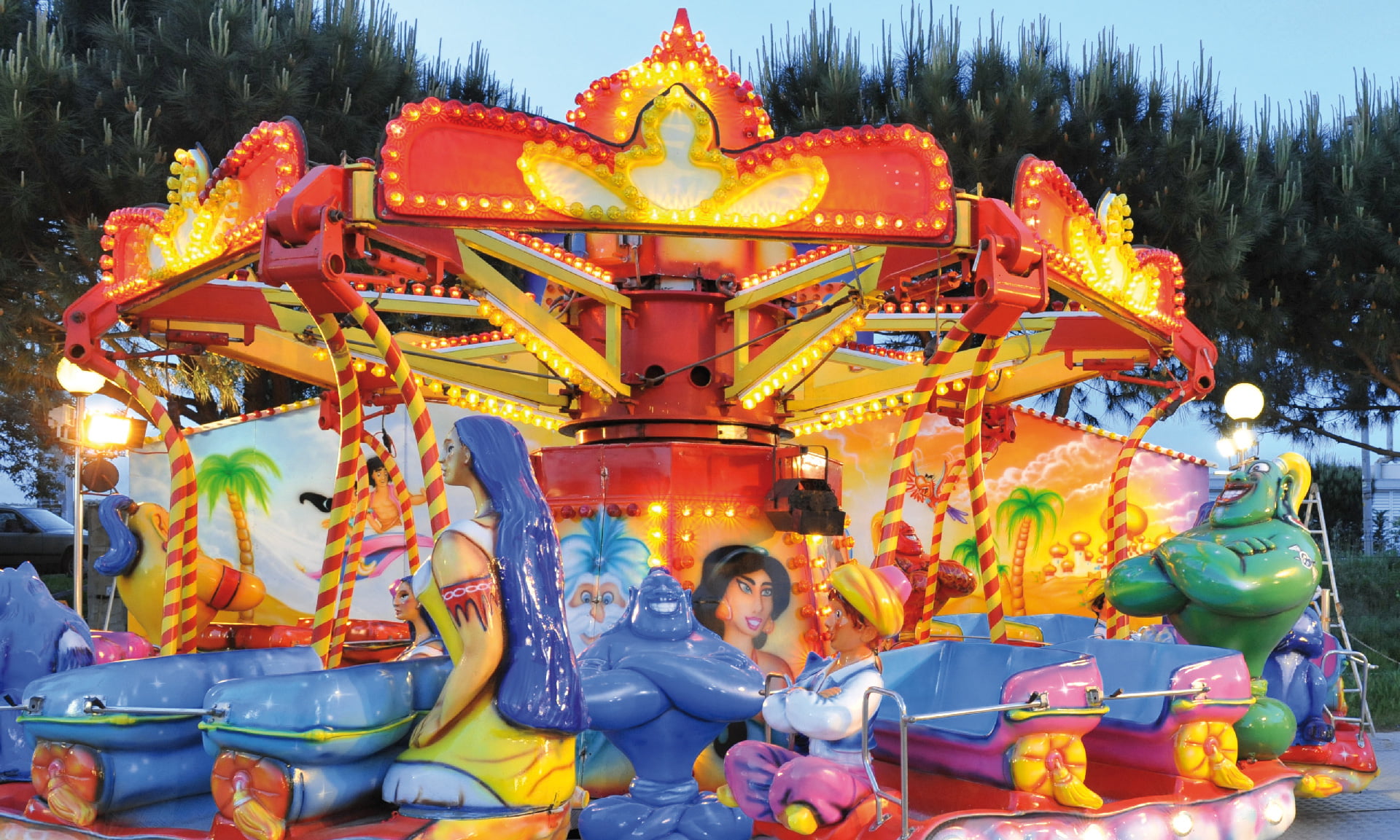 Chaises volantes enfants