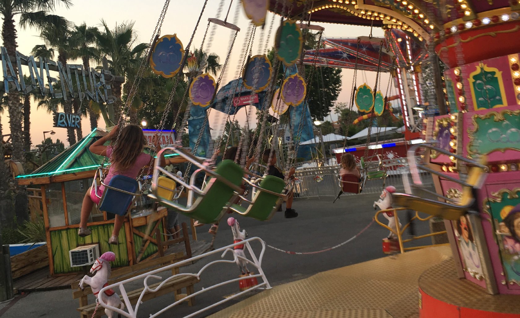 Chaises volantes enfants
